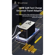 Calstone 160W GaN Fast Charger 5in1 Multifunctional Travel Charger