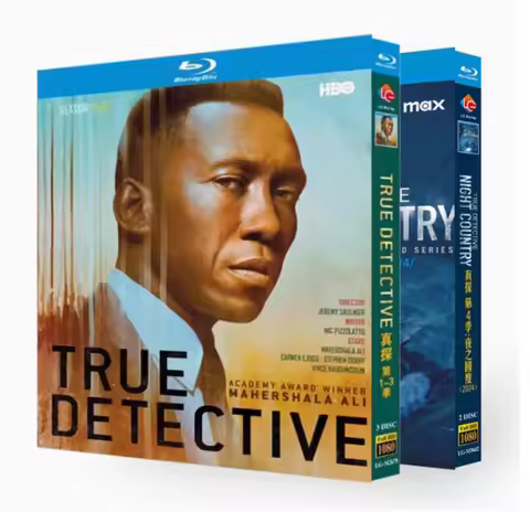 True Detective Season 1-4 BD Movie TV Film 5-Disc Blu-ray disc