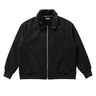 House of Smith Jaket Sherpa Pria - Ironlock Sherling Jacket Black - Sherpa Jacket Boxy
