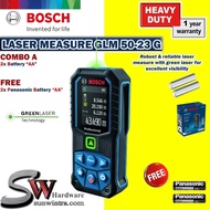 Bosch GLM 50-23 G Professional The 2-in-1 laser measure with green laser GLM50-23G