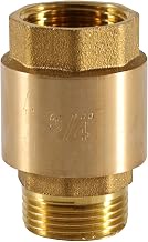 3/4 Inch Brass Check Valve, 3/4 Inch Brass Backflow Preventer, 3/4 Inch Male to Female Waste Water C