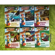 ORIGINAL ENCYCLOPEDIA BOOK I LOVE MY EARTH & MY SEA ENVIRONMENTAL SEA EARTH AROUND AND NATURAL DISAS