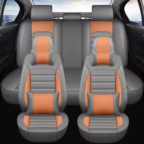 Artificial Leather Universal Car Seat Cover for HONDA Civic City CRV CRZ Accord Elysion Fit Jade Jaz