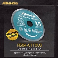 Akoda AS-04-C110LG (A5) Small Diamond Blade Selected Version 4" 110MM (D) x 1.4MM (T) x 20MM (BD)