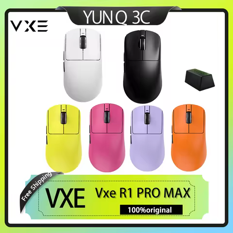 Vgn ATK Vxe Dragonfly R1 SE PRO MAX Wireless Mouse Paw3395 48g Electronic Sports Gaming Mouse Ergono