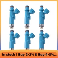 6Pcs/Set Injectors for 540Cc SXE10 IS200 RS200,Celica MR2 ST205 1JZ JZX100 JZX110 1JZGTE 23250-74200