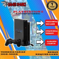 Ps2 - Ps 2 hardisk 40GB 2 stik + Full Gamex