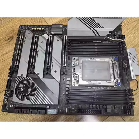 TRX40 Creator DDR4 128GB E-ATX Support X3960 X3970X X3990 Desktop Motherboard DDR4 4666+(OC)