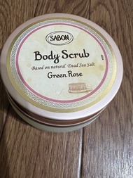 Sabon body scrub green rose 磨砂