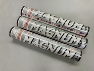 MAGNUM แม็กนั่ม ลูกแบดมินตัน ลูกขนไก่ บรรจุ 12 ลูก กล่องสีเงิน #1901