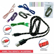 1M Micro USB Shoelace DATA Cable