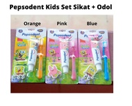 LAARRIZSSS!! Pepsodent Kids Pasta Gigi + Sikat Gigi Anak Spongebob Patrick 50g 50gr