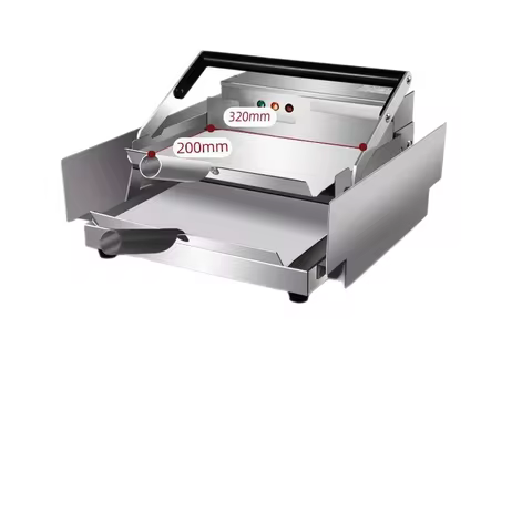 Double Layer Automatic Commercial Hamburger Bun Toaster Small Vertical Electric Burger Heating Machi