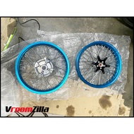 TSR ALLOY RIM RS150 RS 185/185 X 17 INCHIES LIGHT BLUE