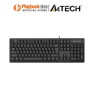 A4Tech FKS12 Natural_A Multimedia Comfort Waterproof Design USB Wired Keyboard