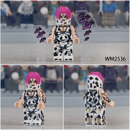 Kujo Jotaro ชุดของเล่นสำหรับเด็กชุดบล็อกตัวต่อของเล่นขนาดเล็กอะนิเมะ JoJo S ผจญภัยแบบแปลกประหลาด