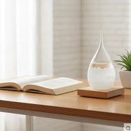 Glass Weather Forecast Bottle Transparent Teardrop Storm Glass Weather Forecast Bottle Unique Glassw