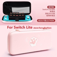Nintendo Switch Bag, Cute Cat Paw Theme Protective Case Bag For Nintendo Switch V2 Accessories &amp; Nintendo Switch Lite， Can hold with Nintendo Switch Accessories