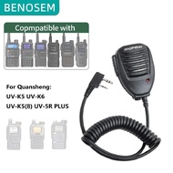 Baofeng Walkie Talkie Microphone Speaker MIC Handheld for UV-5R UV5RM BF-888S UV-21 PRO K5 K6 PTT mi