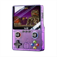 X6 Retro Game Console 3.5inch IPS Screen Portable Handheld Game Player Retro Arcade Support 11 Emula
