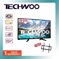 TECHWOO 32 INCH LED-32 HD READY LED TV WITH BRACKET