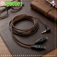 SHOUOUI Earphone Replacement Cable, Low Loss OFC 3.5mm Plug Headphone Sound Cable, Plug and Play 3.9