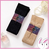 QSTAR Muslimah Aurat Anti-Slip Socks Women Long Floral Socks / Stoking Tapak Anti Licin Corak Bunga 