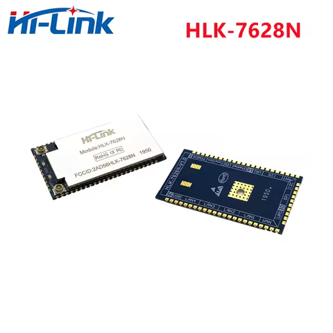 Free Ship Hi-Link Wifi Router module MT7628N Chipset HLK-7628N Openwrt with 2 Antennas 2.4G CE/FCC/R