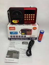 JOC Radio Speaker 30 Juzuk Al Quran Rechargeable USB & MicroSD Card Slot Radio Quran Zikir 30 Juz Ce