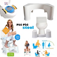 Toilet Stool ★ Slip toilet foot stool potty stool squat Crouch hole folding toilet stool squat potty