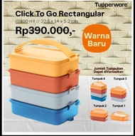 Rantang clik to go / rantang Tupperware