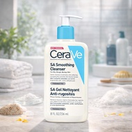 CeraVe SA Smoothing Cleanser 236ml | Bumpy Skin Smoothing Facial Cleanser