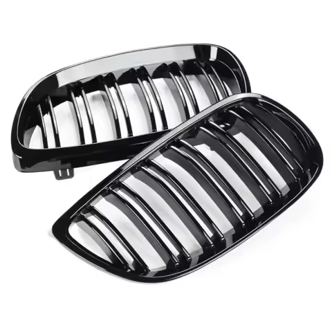 Grill Front Kidney BMW Front Bumper Kidney Grill for BMW E92 E93 M3 2006 2007 2008 2009 Gloss Black