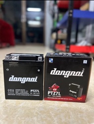 แบตเตอรี่ Dongnai ดองไนรุ่นPTZ7L(12V-7Ah)สเป็กเดิมจากโรงงาน เพิ่มแอมป์จาก 6Ah เป็น 7Ah