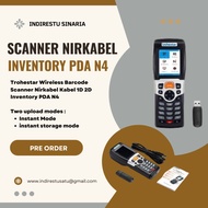 Trohestar Wireless Barcode Scanner Wireless Cable 1D 2D Inventory PDA N4