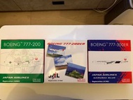1:400 Phoenix PH JAL 日本航空 B777-200 B777-300ER 飛機模型