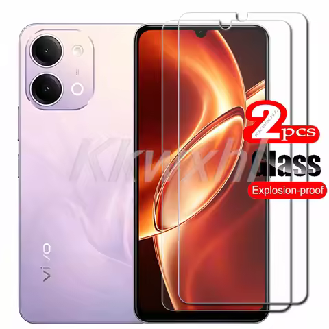 1/2PCS FOR Vivo iQOO Z11i Tempered Glass Cover ON iQOOZ11i Vivo Y6t Y6e Y60 VivoY6t VivoY6e 5G Scree