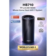 TP-Link HB710 BE18000 Tri-Band Whole Home Mesh WiFi 7 System WiFi 7 Router Mesh WiFi 7