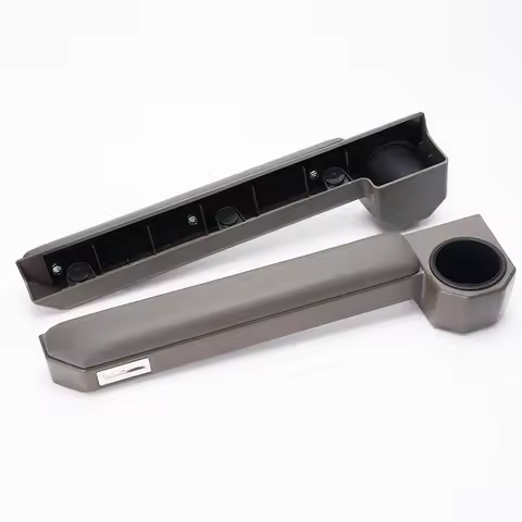 Brown Magnet Door Armrest Cup Holder Car Organizer For Toyota Land Cruiser 70 76 79 Series LC70 LC75