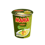 【家購網嚴選】泰國 MAMA麵-綠咖哩風味麵x18杯(60g/杯)