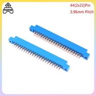 [Brightlight] 1x PCB card edge connector dual 2 X 22 PIN 44 Pin 3.96mm gold slot solder soet [PH]