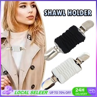 Elastic Cinch clip Anti-exposure shawl clip Multifunctional Clip Shirt Clip for Women Kids Clothes A