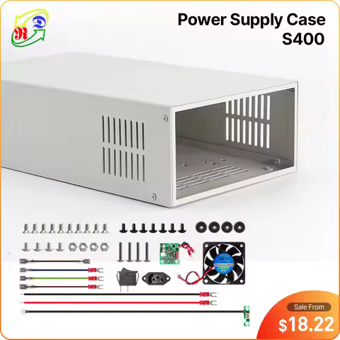 Digital power supply case S400 or 400W switch power supply for RD6006/RD6006P voltage converter (no 