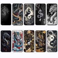 for 3c Samsung M05 M14 M17 M07 M17E NS23 Dragon Fashionable soft black phone case