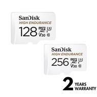 Sandisk MicroSD card High Endurance card with Adapter for Dashcam & CCTV, IP Camera 128GB 256GB