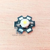 1W White HPL LED – Super Bright Light + Heatsink