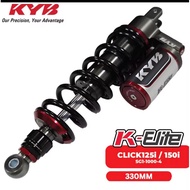 KYB K-Elite CLICK125i /CLICK150i /CLICK160 [330mm] Motorcycle Shock Absorber