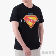 DOSH MENS T-SHIRTS SUPERMAN เสื้อยืดคอกลมผู้ชาย DSMT5218-BL (XSS)