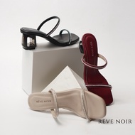 REVE NOIR Richesse Sandal Heels Wanita