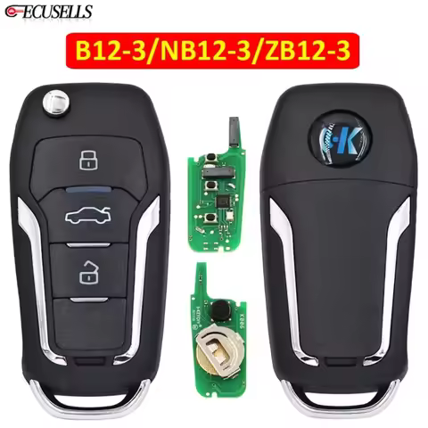 KEYDIY 3B B NB ZB Series B12-3 NB12-3 ZB12-3 Universal KD Remote Car Key For Ford Style for KD900 KD